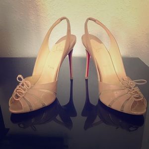 Christian Louboutin Corsetica Patent Leather Heels